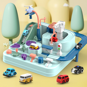 Jouet éducatif de coordination œil-main, puzzle de <span class=keywords><strong>voiture</strong></span>, ensemble flexible d'escalade, modèle de <span class=keywords><strong>voiture</strong></span> de course, jeu d'aventure, piste de <span class=keywords><strong>garage</strong></span> - Product Image 5