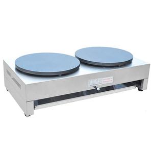 <span class=keywords><strong>Crêpière</strong></span> à gaz GPL de comptoir de machine à crêpes en fonte à deux plaques à vendre à des prix abordables - Product Image 5