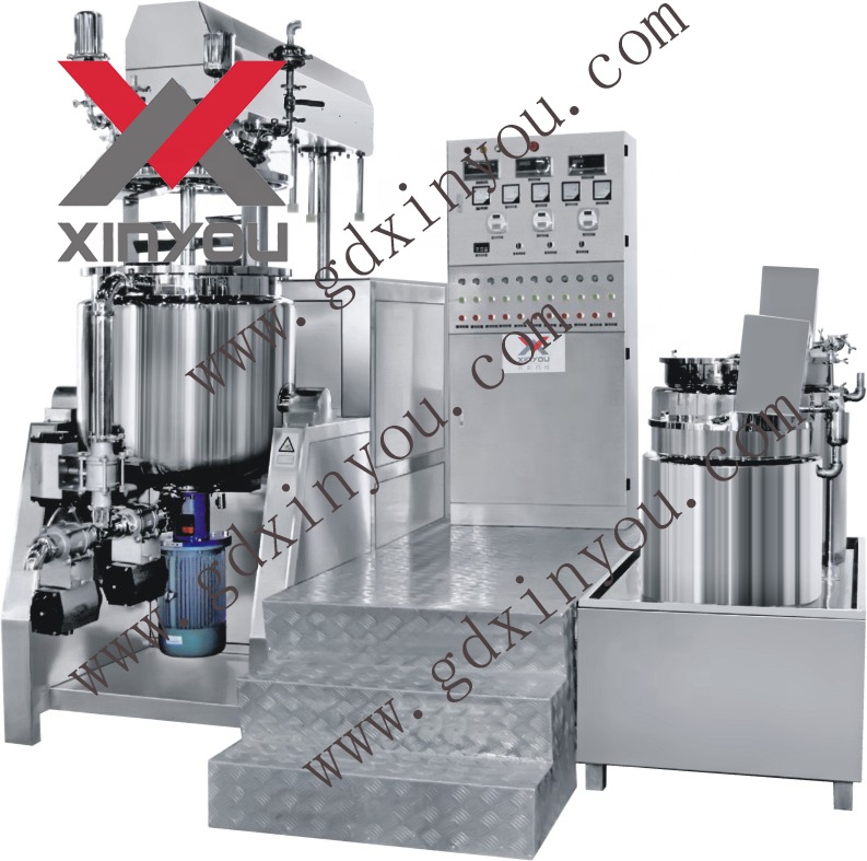 XY-B гидравлический подъемный вакуумный эмульгирующий миксер