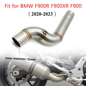 Collecteur d'échappement intermédiaire pour moto BMW <span class=keywords><strong>F900</strong></span> F900XR F900R 2020 - <span class=keywords><strong>2023</strong></span> - Product Image 2