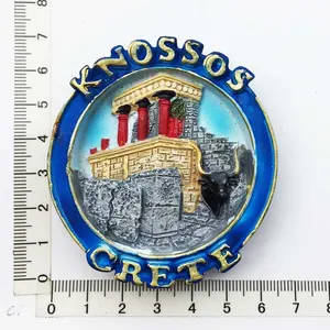 Greece Customised Fridge Magnet Souvenir World City Souvenir Resin Fridge Magnetic