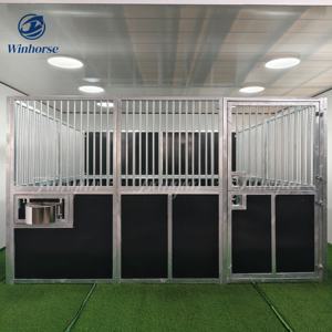 Yüksek Kapasiteli Paslanmaz Çelik At Ahırı Yemliği Döner Tahıl Kabı Kolay Bakım Dayanıklı Ahır Aksesuarı - Product Image 6