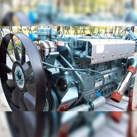 Moteur diesel Weichai WP10.340 371 CV 4,0 L refroidi par eau 4 temps multicylindre avec palier de pompe et démarrage au pied, norme Euro 2, garantie 1 an