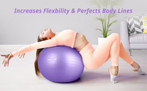 Juego de Pelotas de Yoga Ecológicas, Mini <span class=keywords><strong>Pelota</strong></span> <span class=keywords><strong>Ovalada</strong></span> de 55cm de Masaje de Corcho de PVC, Alivio del Estrés - Product Image 6