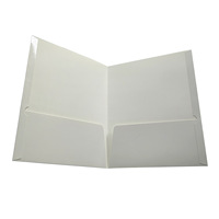 Porte-documents A4 en papier couché style enveloppe avec personnalisation pour insertion de couverture de livre, feuilles mobiles et porte-cartes