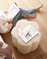 Tendre ludique personnalisé pouf pour enfants pouf pour enfants pour la récréation avec rembourrage en mousse souple