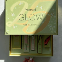 Boîte d'expédition personnalisée haut de gamme réutilisable pour ensemble de maquillage cosmétique, emballage éponge, fermeture magnétique, pelliculage mat, carton ondulé, revêtement UV