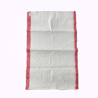 Saco de Rafia de Polipropileno Vacío de 100 kg, 50 kg, 25 kg, Bolsa Tejida de PP para Arroz, Maíz, Granos, Alimento, Fertilizante, 50 kg Personalizado para la Venta
