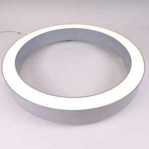 Aluminum Ring LED Circle Ceiling Light Round Chandelier Pendant for Office Decoration - Product Image 5