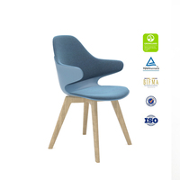 Chaise de conférence rembourrée SITSTAR pour salon, hôtel, chaises de bureau, mobilier de projet BIFMA