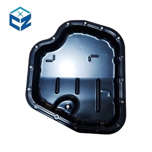 Bac de vidange d'huile en acier <span class=keywords><strong>noir</strong></span> de haute qualité XCZ pour 35106-12200/35106-02020, taille standard OEM, garantie 1 an - Product Image 1