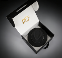 Boîtes d'expédition de luxe personnalisées avec logo, en carton ondulé écologique, à tiroir coulissant, avec poignée, pour emballage cadeau de colliers, bracelets et bijoux