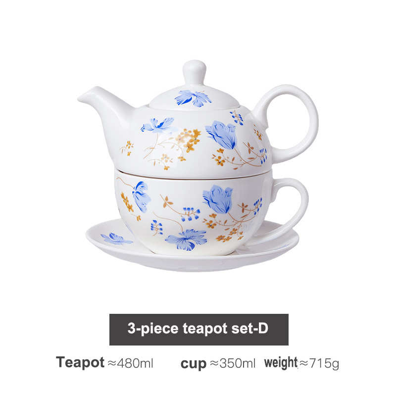Ensemble théière 3 pièces-D