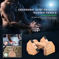 CHENGMO SPORTS – Barres de traction et parallettes en bois de hêtre de qualité supérieure de 30 cm, idéales pour la gym à domicile – Vente directe usine