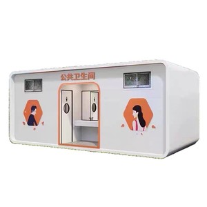 ห้องน้ำเคลื่อนที่ ห้องน้ำพกพา แผงแซนวิช ดีไซน์ทันสมัย สำหรับสถานที่สาธารณะ ติดตั้งง่าย - Product Image 2