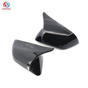 Honghang Auto Repuestos Persianas de ventana lateral Fibra de carbono Mustang Mirror <span class=keywords><strong>Corver</strong></span> para Mustang Accesorios 15-21 - Product Image 2