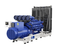 CXTX FG-Wilson P2250-1 50/60Hz 480V 1600kW untuk Mesin Generator Diesel Berpendingin Air Fasa Tunggal Rangka Terbuka dengan Start Otomatis 24V