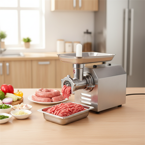 Food Grade Stainless Steel Electric Meat Grinder 32 Industrial Electric Chicken Fish Bone Beef Meat Mincer <b>Grinding</b> Grinder - Product Image 1