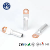 Cosses de câble DIN standard DTL, bornes à sertir en cuivre et aluminium, plaquées étain, 380V, pour tableau de commande