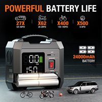 Compresseur d'air de voiture portable sans fil Gonfleur numérique de pneu Pompe à air 12V Mini pompe à air auto gonflable