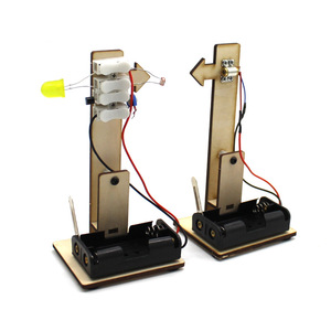 Kit de Ciencia DIY con Alarma Láser de Madera, Experimento de Física, Juguete Educativo para Estudiantes - Product Image 1