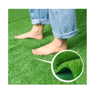 Hot Sale 30mm Natural Olhando Jardim Paisagem Sintética Artificial Grass tapete