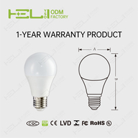 Nouveauté Ampoule LED 25W 2050LM avec angle de faisceau de 220° CRI 80+ Télécommande pour usage résidentiel, hospitalier et scolaire Culot E27/B22