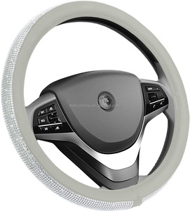 MELCO Rhinestone Bling Bing Glitter Diamond <span class=keywords><strong>volante</strong></span> cubierta para coche bmw - Product Image 4