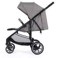 Oem personnalisé russe Coches Para Bebe Plegables Compact Voyage Buggy Léger Landau Bébé Poussette Pour Sa