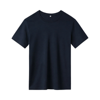 T-shirt en velours côtelé 100 % coton écologique, anti-plis, coupe confortable, col ras du cou, idéal pour le style décontracté professionnel et le quotidien