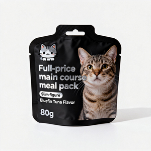 Bolsa Retortable de Aluminio con Impresión por Grabado Personalizada, de Alta Barrera y Forma Irregular, para Atún Azul (Platypus) como Plato Principal - Product Image 1