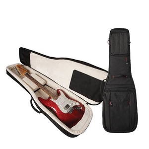 leather gig bolsa electric guitar