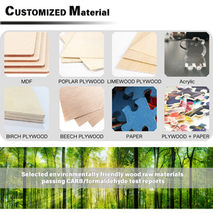 Puzzle in Legno Personalizzato a Forma di Colibrì, Gioco di Puzzle Irregolare Fai-da-Te, Decorazione Artistica per Famiglia e Adulti - Product Image 5