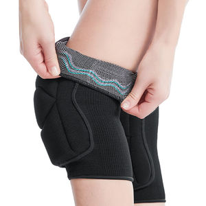 Genouillères de sport pour hommes et femmes, protection contre le froid hivernal, ensembles de genouillères épaisses en éponge, pour le basketball, la conduite, la course à pied, la danse - Product Image 2