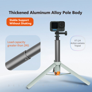 Selfie Stick Từ Xa Cao End Tripod Di Động Phổ Sống Máy Ảnh Tạo Tác Đa Chức Năng Cho Điện Thoại Hoặc DJI - Product Image 2