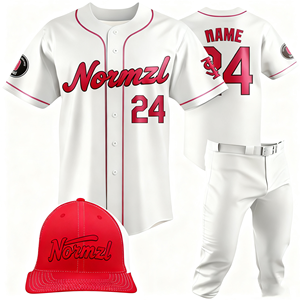 زي بيسبول مخصص كامل مع طباعة جميع فرق الكليات والأرقام - Product Image 5