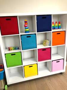 <b>Foldable</b> Storage <b>Basket</b> Cube Bin Shelf <b>Laundry</b> Sundries Organizer Storage Box for Babies Kids Toys - Product Image 2