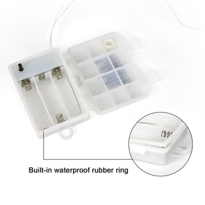 F5 LED Ánh Sáng Chuỗi Lễ hội Trắng Ấm Cây Giáng Sinh Và Năm Mới Trang Trí Không Thấm Nước Chuỗi Đèn Cho Các Ngày Lễ - Product Image 3