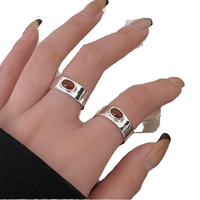 Bague de luxe pour femme en argent sterling 925, magnifique bijou de mode, élégante bague de fiançailles et de mariage avec pierre précieuse en agate taille ovale