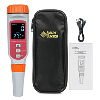SMART SENSOR Testeur numérique de qualité de l'eau 3 en 1 (COND/TDS/Température) 0~1999ppm/0~19.99ppt, type stylo, conductimètre étanche