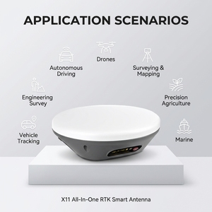 Jumpstar X11-B หลายวง GNSS รองรับ GPS BDS galileo GLONASS QZSS SBAS RTK 2ซม. ความแม่นยำสำหรับการเกษตร - Product Image 5