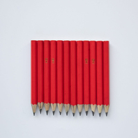 Crayon de Golf en bois, LOGO personnalisé professionnel, 3.5 pouces, 10mm, pour la promotion