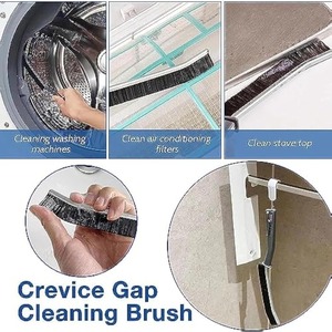 <span class=keywords><strong>Cepillo</strong></span> de limpieza de grietas de cerdas duras <span class=keywords><strong>para</strong></span> cocina, baño, azulejos <span class=keywords><strong>para</strong></span> el hogar, <span class=keywords><strong>juntas</strong></span>, herramientas de limpieza de ventanas hechas de plástico duradero - Product Image 4