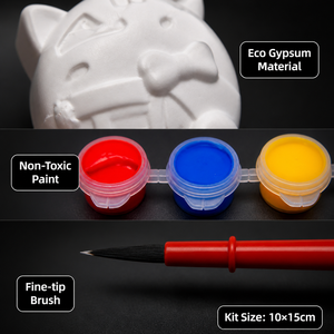 Kit de <span class=keywords><strong>peinture</strong></span> <span class=keywords><strong>par</strong></span> numéros DIY pour enfants, figurine en plâtre, vente en gros, jouet d'art et d'artisanat, ensemble cadeau de <span class=keywords><strong>peinture</strong></span> faite à la main avec peintures acryliques - Product Image 5