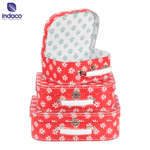 Gift <b>Box</b> for Kids Paperboard Suitcase <b>Christmas</b> Gift <b>Box</b> Cardboard Suitcase with Handle - Product Image 5