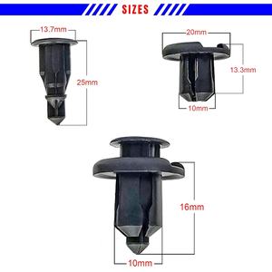 Kit de 50 clips en plastique <span class=keywords><strong>silencieux</strong></span> pour voiture, sans bruit pendant l'installation - Product Image 2