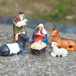 Figuras <span class=keywords><strong>de</strong></span> Belén pintadas en resina para Pascua, <span class=keywords><strong>Navidad</strong></span>, <span class=keywords><strong>nacimiento</strong></span>, juego <span class=keywords><strong>de</strong></span> comedero <span class=keywords><strong>de</strong></span> caballos, pesebre <span class=keywords><strong>de</strong></span> hijo, cuna, <span class=keywords><strong>casa</strong></span> católica, <span class=keywords><strong>Navidad</strong></span> - Product Image 6