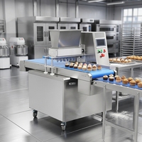 Distributeur de pâte industriel entièrement automatique en acier inoxydable à haut rendement pour pâtisserie, injecteur de pâte à eau