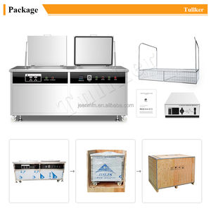 Nettoyeur ultrasonique <span class=keywords><strong>à</strong></span> double réservoir, 220 v, 88l, filtre huile sèche, carbone, élimine les pièces et engrenage, métal - Product Image 6