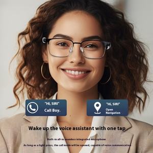 Lentes de Sol Inteligentes GS06 con IA, Cámara HD, BT5.3, Música, Deporte, Protección UV400, Anti Luz Azul, Resistentes al Agua IPX5, Control Táctil, Asistente de Voz - Product Image 4